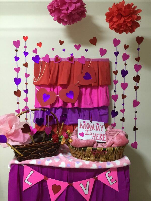 love basket and theme